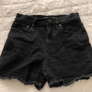 Madewell denim cutoff shorts